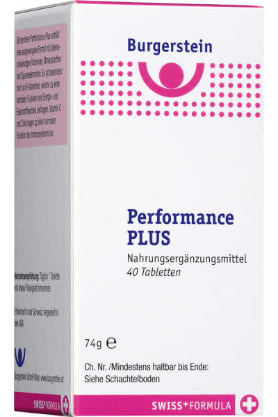 Burgerstein Performance PLUS