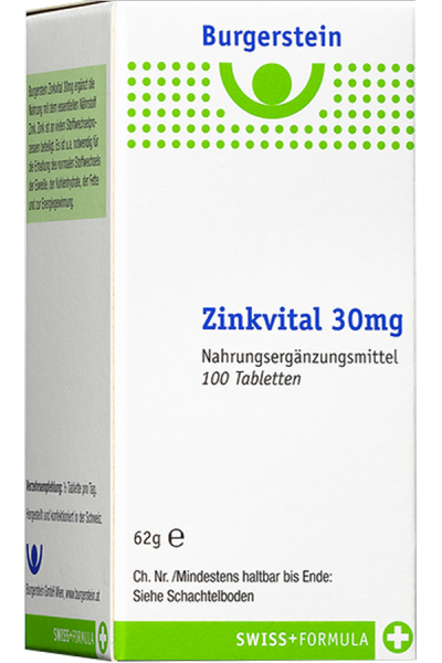 Burgerstein Zinkvital 30mg